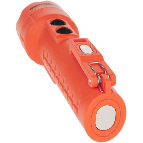  Nightstick NSR-2522RM Dual-Light Rechargeable LED Flashlight with Dual Magnets (Red)