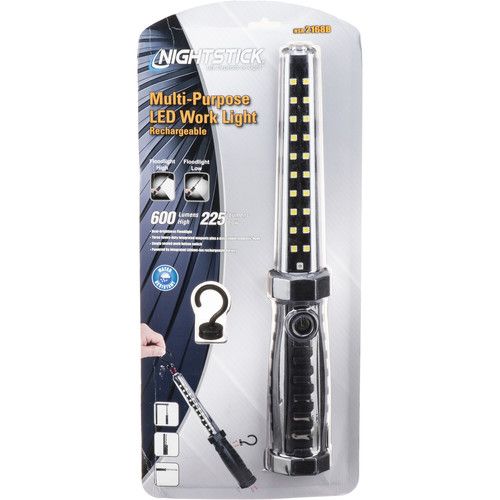  Nightstick NSR-2168 Multipurpose Rechargeable Li-Ion LED Work Light (Black Handle)