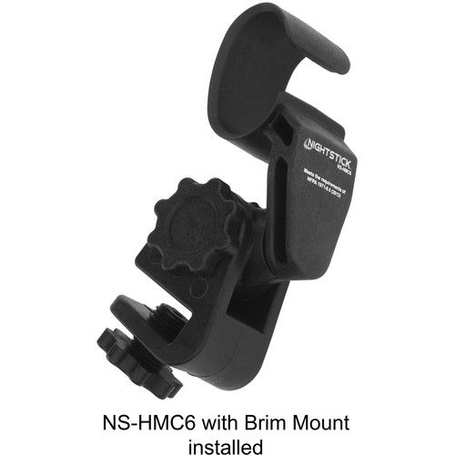  Nightstick NS-HMC6 Multi-Angle Hard Hat/Helmet Mount for XPP-5418 and NSP-2420 Flashlights