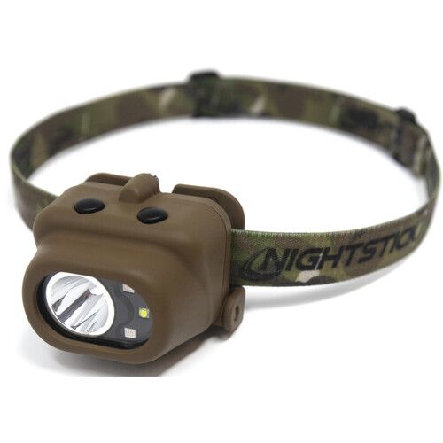  Nightstick NSP-4610C Multi-Function LED Headlamp (Flat Dark Earth with Camo Elastic Headband)
