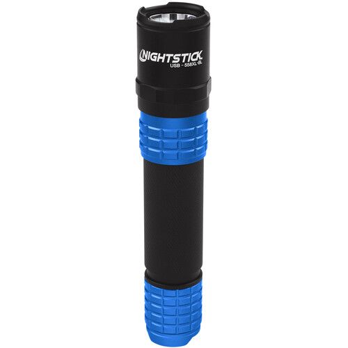  Nightstick USB-558XL USB Tactical Rechargeable LED Flashlight (Blue)