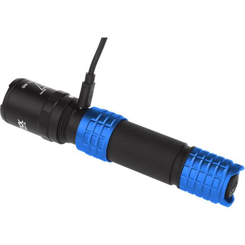  Nightstick USB-558XL USB Tactical Rechargeable LED Flashlight (Blue)