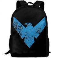 Nightwing Interest Print Custom Unique Casual Backpack School Bag Travel Daypack Gift