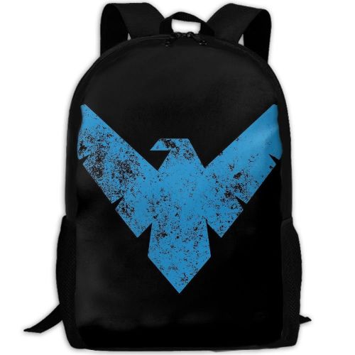  Nightwing Interest Print Custom Unique Casual Backpack School Bag Travel Daypack Gift