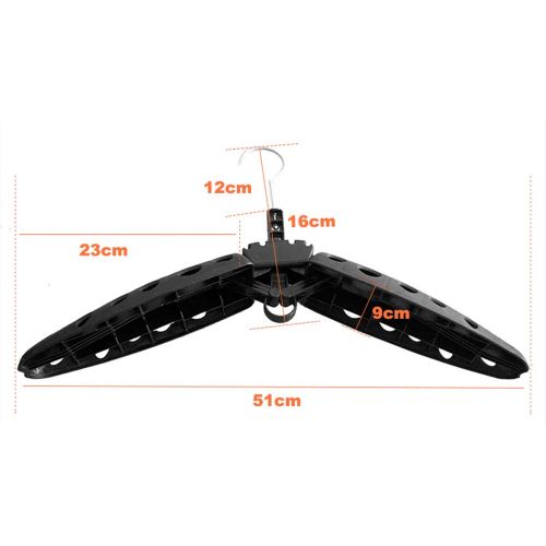  Niiwi Foldable Wetsuit Hanger,Fast Dry Vented Multi-Purpose Hangers for Surfing Scuba Diving Wet Suits