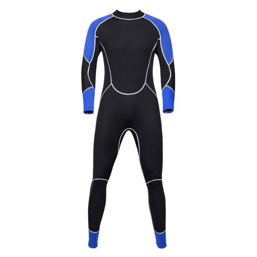  Niiwi Full Body Wetsuit - Men and Women 2.5mm Premium Neoprene - Scuba Diving Thermal Full Suit - Designed for Surfing, Snorkeling, Swimming, Kayaking, Water Sports