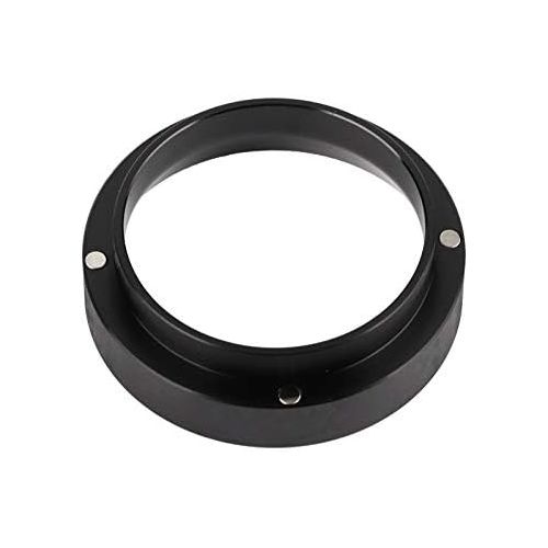  Niiyen Espresso dosing Funnel, Coffee dosing Funnel Replacement Aluminum Coffee dosing Ring for 58mm Filter Holders Espresso Machine Accessories(Noir)