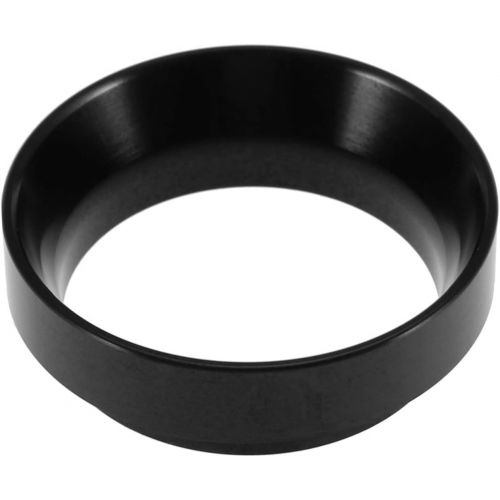  Niiyen Espresso dosing Funnel, Coffee dosing Funnel Replacement Aluminum Coffee dosing Ring for 58mm Filter Holders Espresso Machine Accessories(Noir)