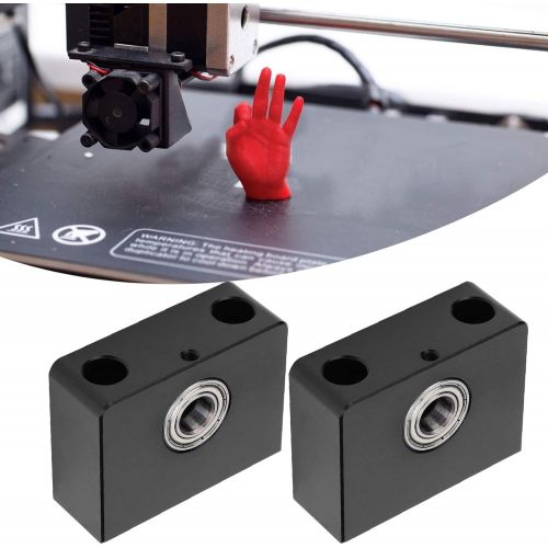  Niiyen Z?Axis Fixed Bracket, 2 Sets 7 Series Aviation Solid Aluminum Refitting Double Z-axis Aluminum Block for CR10/CR10 S/Ender?3/ Ender?3s/Ender?3 PRO CR10 V2