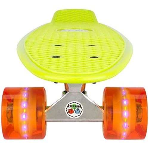  Nijdam Flipgrip Skateboard 22.5 LED