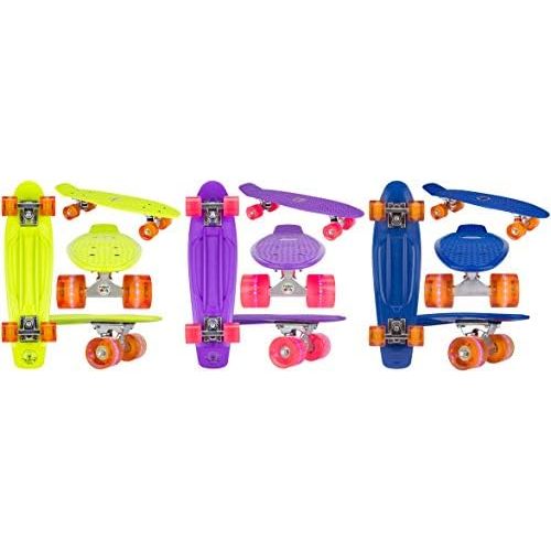  Nijdam Flipgrip Skateboard 22.5 LED