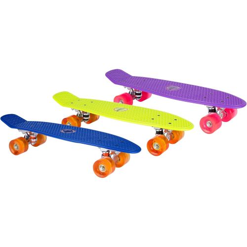  Nijdam Flipgrip Skateboard 22.5 LED