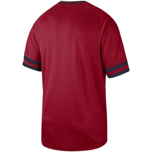 나이키 Men's St. Louis Cardinals Nike Red Cooperstown Collection Legend V-Neck Jersey