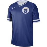 Men's Kansas City Royals Nike Royal Cooperstown Collection Legend V-Neck Jersey