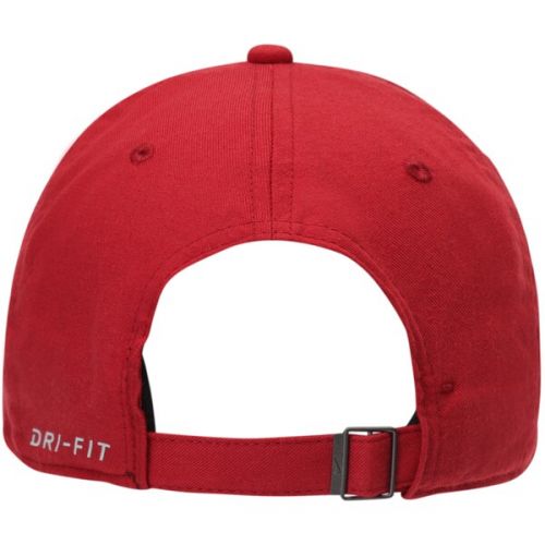 나이키 Men's Arizona Diamondbacks Nike Red Heritage 86 Stadium Performance Adjustable Hat