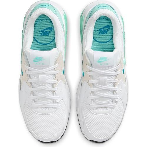 나이키 Nike Womens AIR MAX EXCEE, WHITE/TEAL NEBULA-JADE ICE-BLA, 6 UK (8.5 US)
