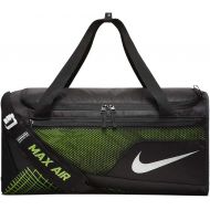 Nike Mens Vapor Max Air Medium Duffel Bag BA5475-010 - Black/Volt/Metallic Silver