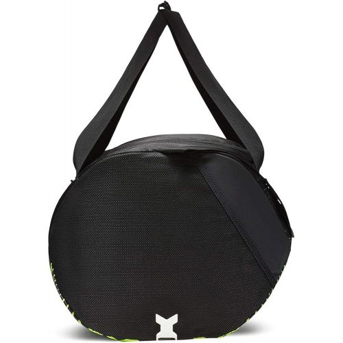 나이키 Nike Mens Vapor Max Air Medium Duffel Bag BA5475-010 - Black/Volt/Metallic Silver
