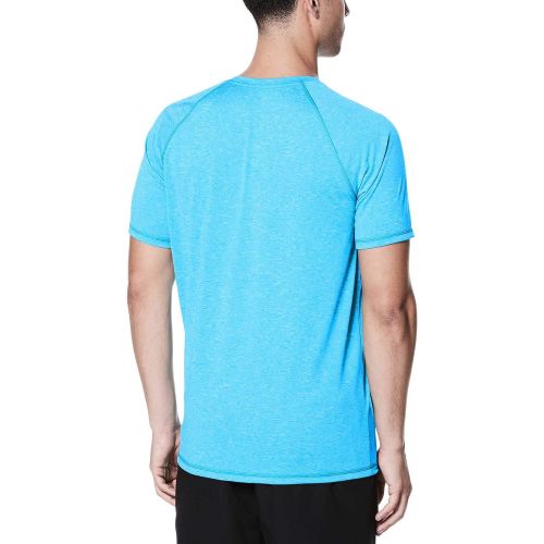 나이키 Nike Mens Beam Short Sleeve Hydro Rash Guard