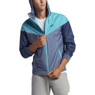 Nike Mens Windrunner Hooded Track Jacket Ocean Fog/Omega Blue 727324-404 Size 2X-Large