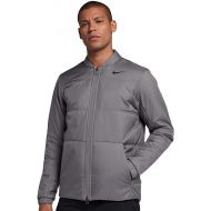 Nike Men's Synthetic Full Core Reversible Golf Jacket (Large, Gunsmoke)
