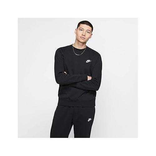 나이키 Nike Men's Club Graphic Fleece Crew