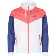 Nike Mens M NSW WR JKT 727324-104_2XL - White/HOT Punch/Concord/Concord