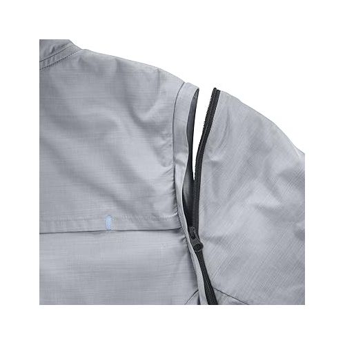 나이키 Nike Women's Premium Convertible Jacket - Medium - Silver