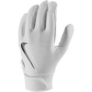 Nike Adult Hyperdiamond 2.0 Batting Gloves White | Black Medium