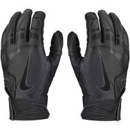 Nike Adults' Alpha Huarache Pro Batting Gloves (Black) - 1 Pair (Medium)