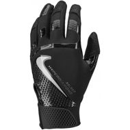 Nike Adult Hyperdiamond Select 2.0 Batting Gloves Black | Silver Large