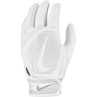 Nike Adult Huarache Edge Batting Gloves Pair White Large