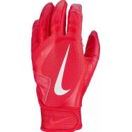 Nike Youth Alpha Huarache Edge Batting Gloves (Red/White, Small)