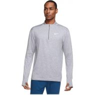 Nike Dri-FIT Element Men's 1/4-Zip Running Top (as1, Alpha, l, Regular, Regular, Smoke Grey/Grey Fog)