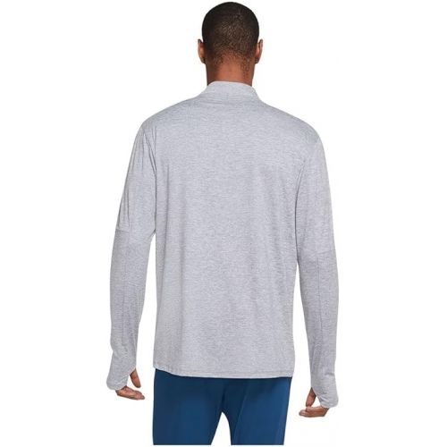 나이키 Nike Dri-FIT Element Men's 1/4-Zip Running Top (as1, Alpha, l, Regular, Regular, Smoke Grey/Grey Fog)