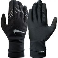 [아마존베스트]Nike Womens Storm-Fit Hybrid Run Gloves Black/Silver Athletic Sports