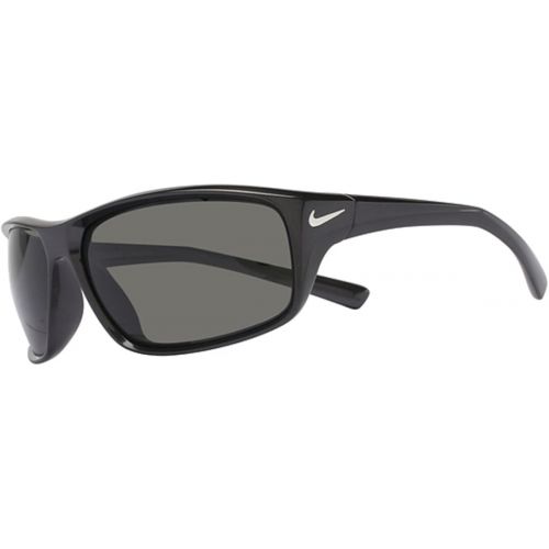 나이키 Nike Golf Adrenaline Sunglasses, Mercury Grey/Silver Frame, Grey Lens