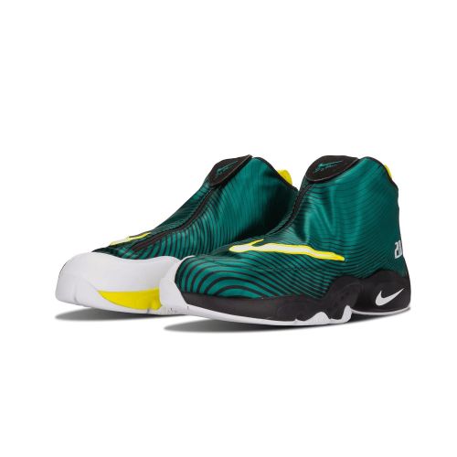 나이키 NIKE Mens Air Zoom Flight The Glove QS Gary Payton Fabric Basketball Shoes