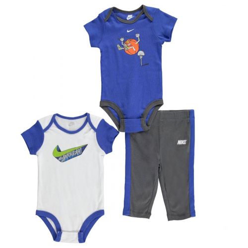 나이키 Nike NIKE Infant Boys 3-Piece Bottom and Bodysuit Set