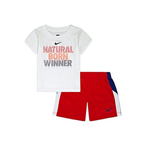 나이키 Nike Natural Born Winner Shirt and Short Set - 18 Months