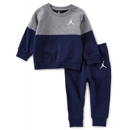 나이키 Nike NIKE Jordan Baby Boys Fleece Crew & Joggers Set