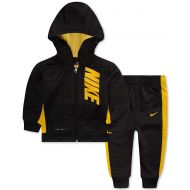 NIKE Nike Baby Boys 2-Pc. Therma Hoodie & Jogger Pants Set (Binary Blue, 18 Months)