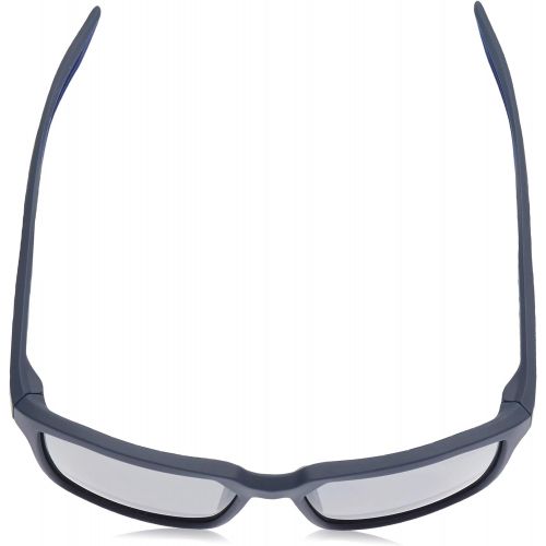 나이키 Nike EV0917-404 Bandit Frame Grey with Silver Flash Lens Sunglasses, Matte Obsidian/Deep Royal Blue