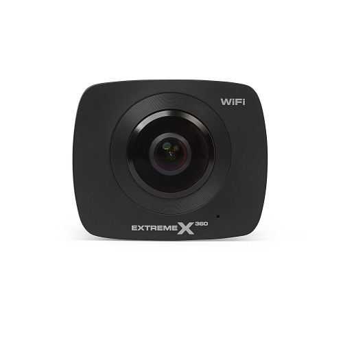  Nikkei 360 Grad Kamera Dashcam VR-/Panorama Vollspharenkamera | Kompaktkamera | 2 Linsen Full HD WiFi Aktionskamera