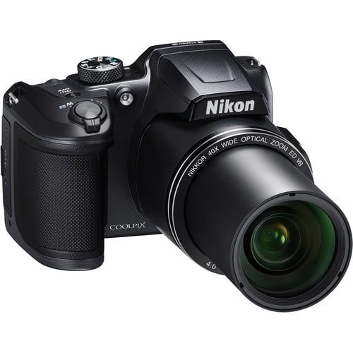  Nikon COOLPIX B500 Camera 40x Optical Zoom + Flash + Case - 64GB Kit Bundle