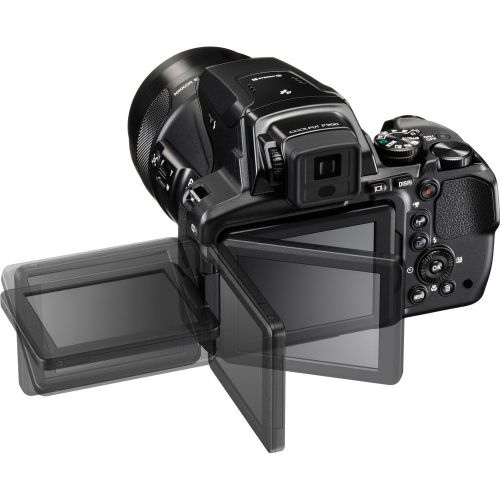  Nikon COOLPIX P900 Digital Camera + Spider Tripod + Monopad + Case - 64GB Bundle