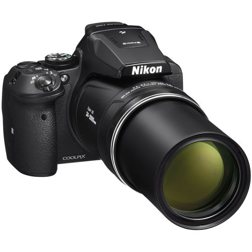  Nikon COOLPIX P900 16MP 83x Optical VR Zoom Digital Camera (Certified Refurbished) + 16GB Memory & Accessory Bundle