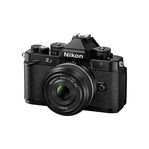  Nikon Z f with Special Edition Prime Lens | Full-Frame Mirrorless Stills/Video Camera with Fast 40mm f/2 Lens | Nikon USA Model