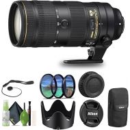 Nikon - AF-S NIKKOR 70-200mm f/2.8G ED VR II Telephoto Zoom Lens (2185) + Filter Kit + Cap Keeper + Cleaning Kit