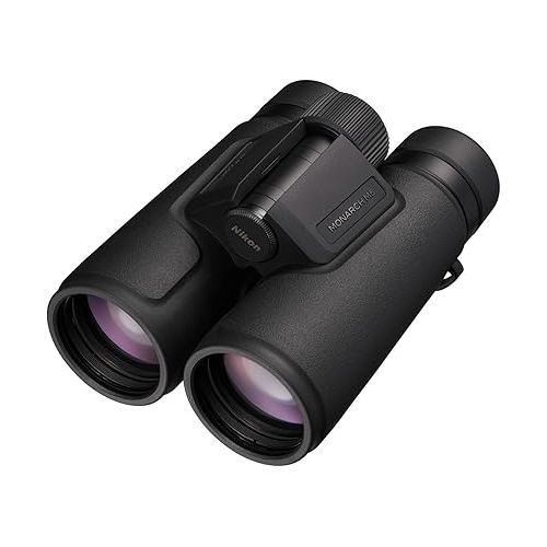  Nikon Monarch M5 10x42 Binocular | Waterproof, fogproof, Rubber-Armored Binocular with ED Glass, Long Eye Relief, Limited Official Nikon USA Model